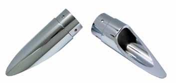 Mufflers have channel mounts and welded-in baffles.