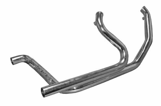 PCP Item 95819 2-into-1 head pipes only 95820 Independent dual head pipes only with a crossover bracket 95821 Crossover dual head pipes only with a crossover bracket Heat Shields 94052 Front heat