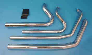 All feature our exclusive 16-gauge tubing, true one-piece construction, and show-chrome. Fits 1984-99 FXST-FLST Softails. (will not fit 1985-86 FX 4 speed models).