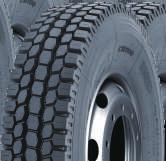 Regional Regional Traction block tread design for high drive wheel efficiency in all seasons Aggressive blading helps provide roadgripping traction Open shoulder produces powerful traction on wet and
