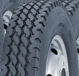 75 4 320 (lbs) (kpa) (lbs) (kpa) Wide, deep tread helps provide long tread life in regional conditions Zigzag ribs ensure even wear and grip on wet, dry and snowy roads