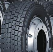 traction without compromising tread life Specific tread compound keep rubber softness in low temperture with good