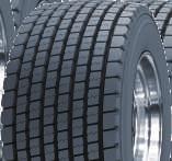 Robust tread blocks offer outstanding traction on both wet and dry road condition.