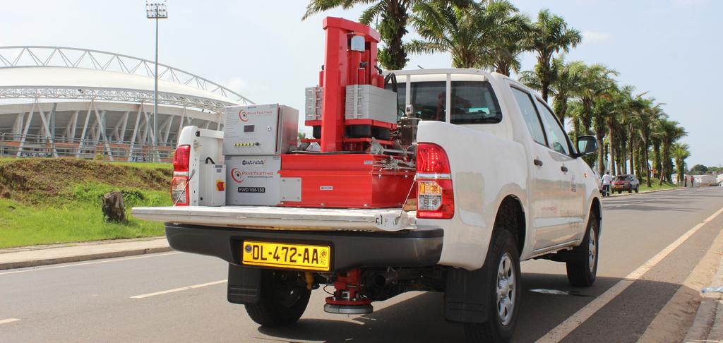 Product Range Pave FWD, Trailer Mounted, 7-150kN A standard Falling Weight Deflectometer (Pave FWD-TM) is a trailer
