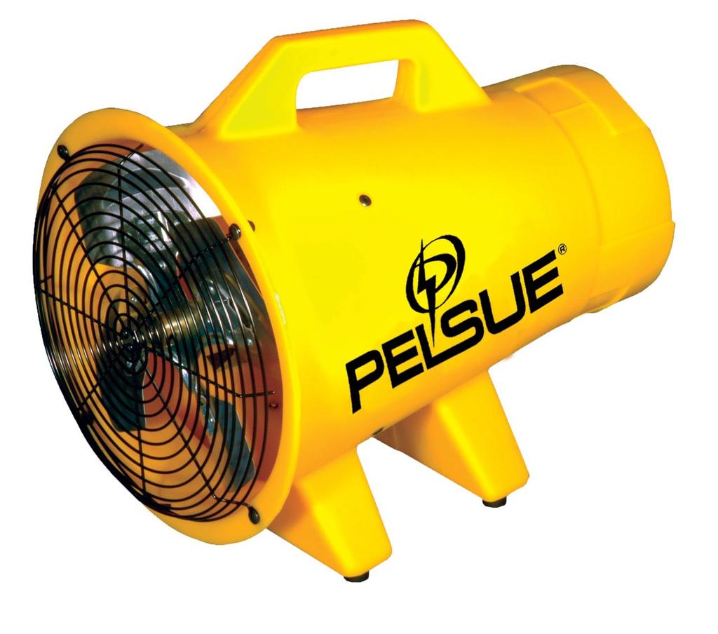 1400P Electric Blower AXIAL: 1325P & 1400P ELECTRIC BLOWER Constructed of a durable, weather resistant, high-impact polyethylene plastic. Accepts any 8" blower duct or our model AIRPAC series.