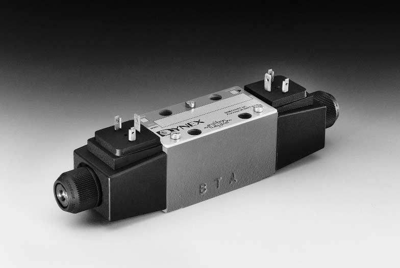 ENGINEERING SECIFICIONS High ressure, Subplate Mounted Directional Control Valves MODEL H03 5 gpm (19 L/min) nominal 10 000 psi (700 bar) H03 valves are rated for 5 gpm (19 L/min) nominal flow at