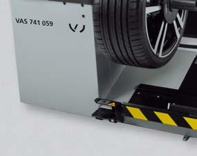 telescopic wheel guard no additional space required behind the machine Network