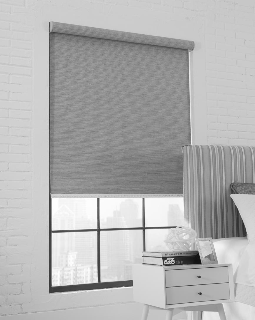 Installation Instructions for: Designer Series Roller Shades w/ Cassette SMALL CASSETTE INSTALLATION Step 1: Install the Brackets Outside Mount: Install above the wood trim or window frame.