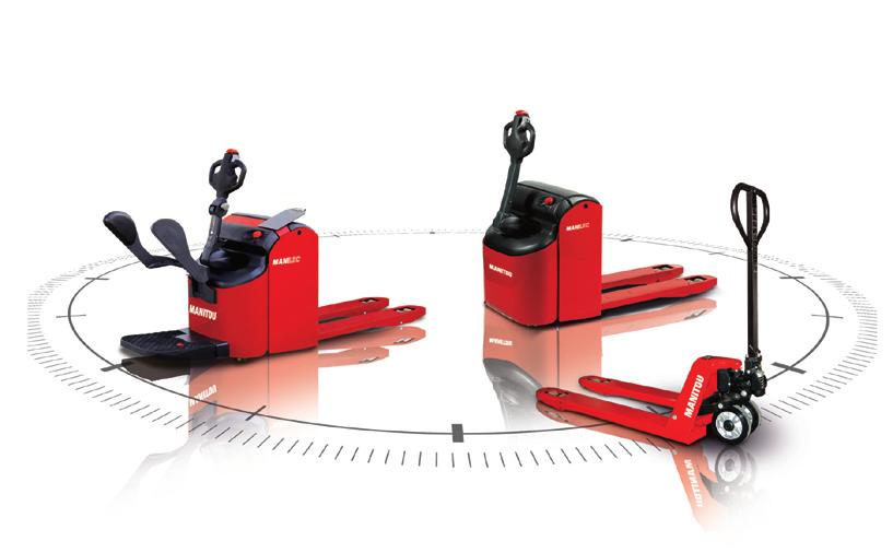 WAREHOUSING RANGE BY MANITOU Industrial tractors Order pickers CT