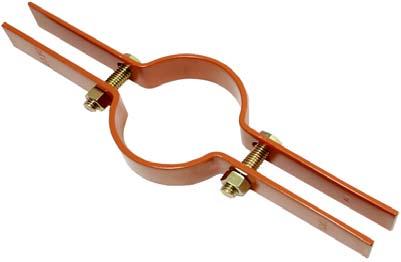 RISER CLAMP Copper-Gard #85 1/2" through 6" Carbon Steel Copper-Gard Epoxy c/w Zinc Hardware Complies with MSS SP-58 and SP-69 (Type 8).