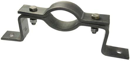 OFFSET PIPE CLAMP #87 3/4" through 12" Carbon Steel Bare Metal Designed to support general piping, running from wall or floor. This clamp can be furnished with "L" dimensions to suit field conditions.