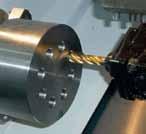 6) Cutting speed m/min ( ipm ) 210 ( 8267.7 ) 210 ( 8267.7 ) Feedrate mm/rev 0.55 0.55 Spindle speed r/min 965 563 Cutting depth mm ( inch ) 4.5 ( 0.
