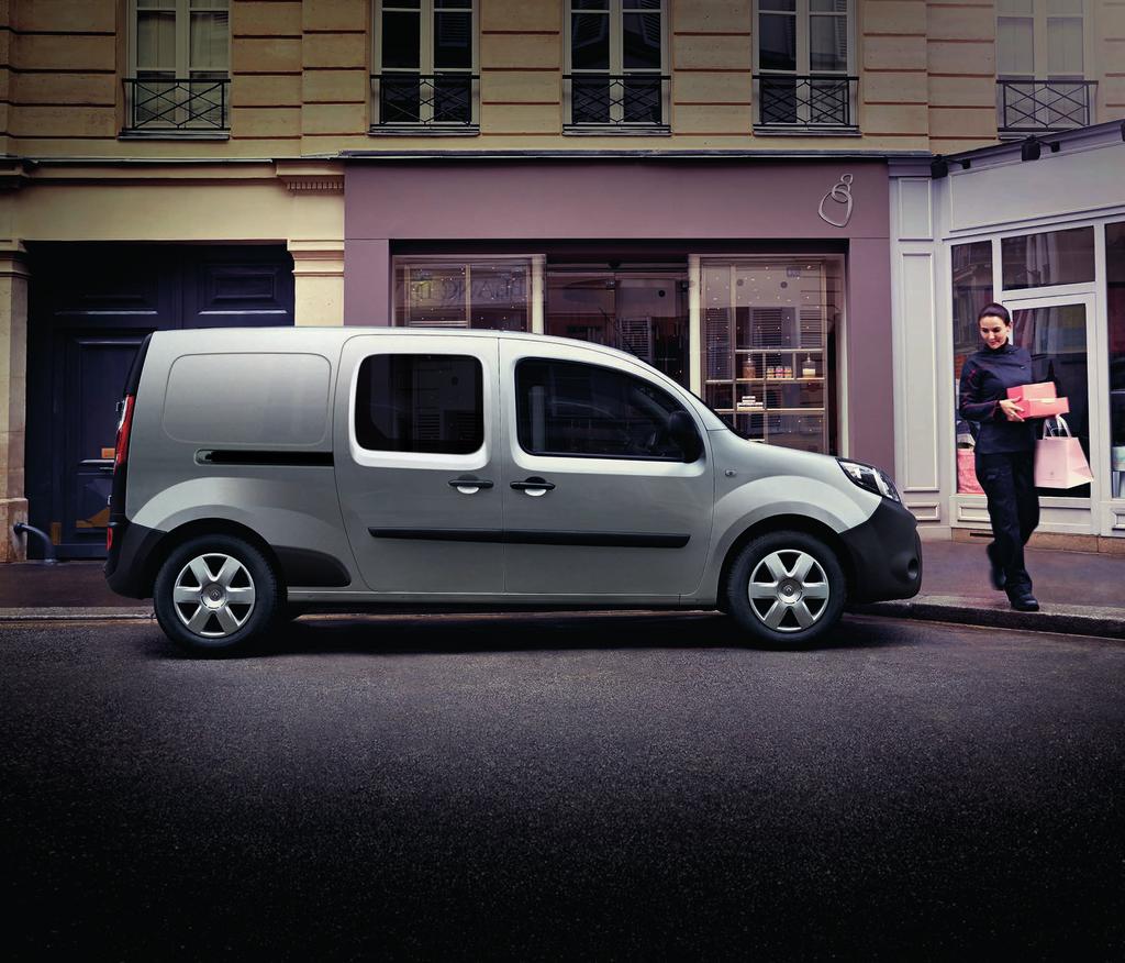 The Big Small Van Kangoo Maxi. If power, payload and space are on your shopping list, step up to the Kangoo Maxi.