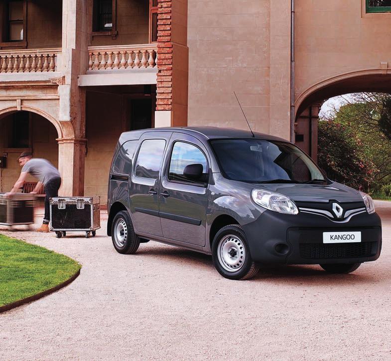 That s why Renault Kangoo features a height and reach adjustable steering column,