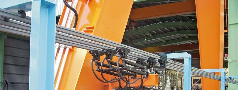 2 ALINOX INSULATED CONDUCTOR RAIL Features, advantages and benefit The insulated conductor rail system ALINOX is the most suitable solution for the electric feeding of cranes, hoists and other mobile