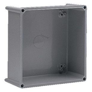 IEC 60529 EN 60529 The bases are made of grey (RAL 7036), hot moulded glass fibre reinforced polyester IEC 62208 EN 62208 The cover is made of either transparent polycarbonate or opaque grey Item