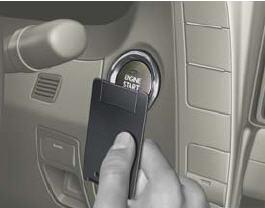 brake pedal then depress the POWER button to start the vehicle.