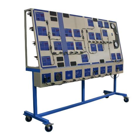 MULTIPLEX MODEL 2 Displays every component of the network communication system. Enables users to practice electrical, multiplexing and J1939 CAN diagnostic procedures.