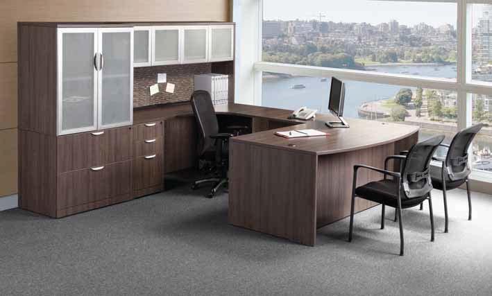 Casegoods Rich in styling and superior in construction, the Performance Laminate Series offers an intelligent solution to any workstation need.