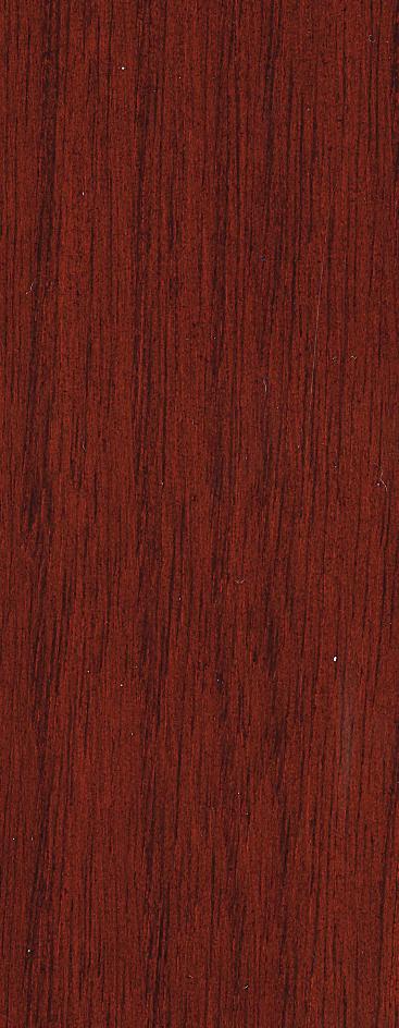 Solid wood fluted edges finished in either a rich satin gloss Toffee (TCH) or Cordovan