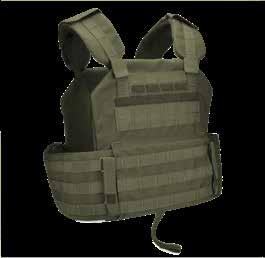 fabric, giving it enhanced protection and strength for both the operator and the ballistics.
