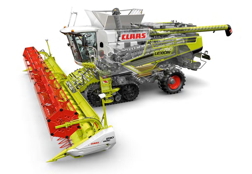The LEXION 700 at a glance.