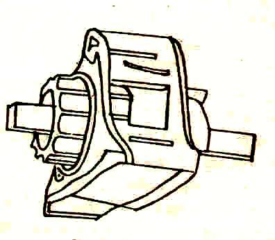 Fig. 16.1 Fluted roller type The feed roller and the feed cut-off device are mounted on a shaft, running through the feed cups. The roller carries grooves throughout its periphery.