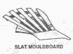 The sod or breaker type mould board is shown in Fig. 12.
