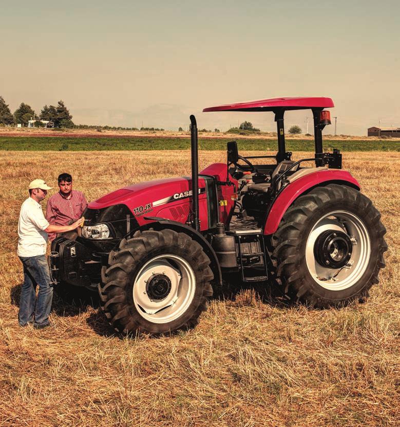 MORE THAN TRACTORS TO WORK FOR YOU: WE VE GOT PEOPLE TO WORK WITH YOU When you buy a Case IH machine, you can be sure not only that you re buying the best product, but also that you ve got the best