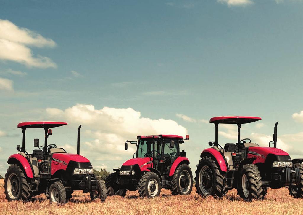 PROUD TO DRIVE A FARMALL JX THE NEXT GENERATION: VERSATILE, AGILE, POWERFUL More than 160 years of experience in agriculture has given Case IH a clear insight into farmers needs.