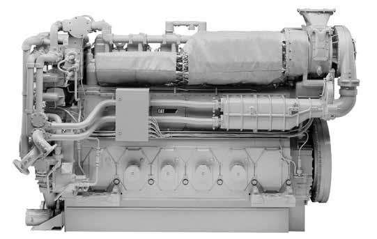 C280-6 Offshore Generator Set 50 Hz @ 1000 rpm CAT ENGINE SPECIFICATIONS I-6, 4-Stroke-Cycle-Diesel Emissions... IMO Tier II/EPA Marine Tier 2 Bore... 280 mm (11.0 in) Stroke... 300 mm (11.