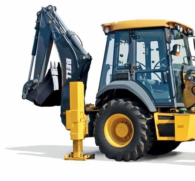 Shift Productivity into a higher gear Powerful and responsive hydraulics deliver generous lift capacity and