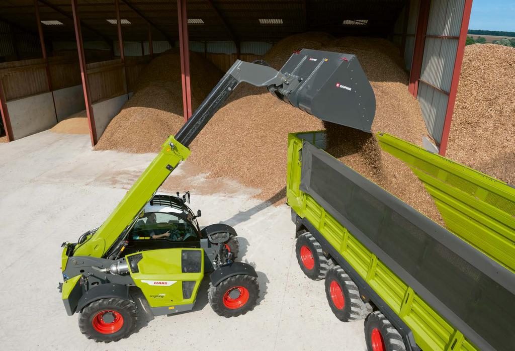 Lifts productivity. The new SCORPION CLAAS Agricultural Material Handling 2 The new SCORPION. Getting the right results from your farm is all about professionalism.