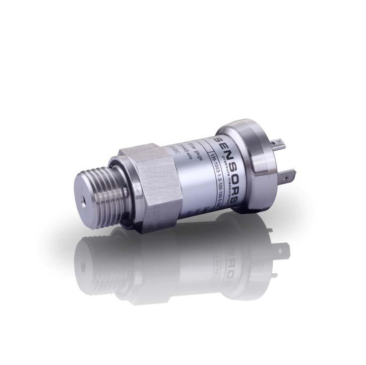 DMP Industrial Pressure Transmitter For High Pressure Stainless Steel Sensor accuracy according to IEC 60770: standard: 0.5 % FSO option: 0.5 / 0. % FSO Nominal pressure from 0... 00 bar up to 0.