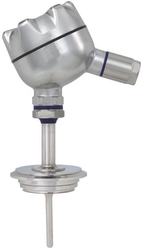 5 male nut, rotatable - Option: Mechanical thermometers with design S (fixed), design 2 (rotatable threaded connection), design 4 (compression fitting), design 5 (union nut and loose threaded