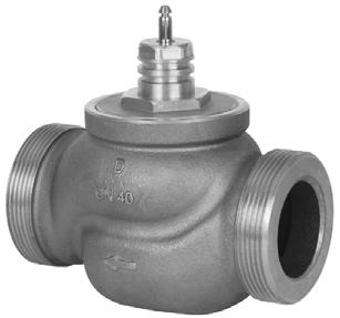 Data sheet Seated valves (PN 16) VRB 2 2-way valve, internal and external thread VRB 3 3-way valve, internal and external thread Description VRB valves provide a quality, cost effective solution for