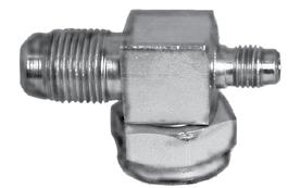 10 LA12700 1/4" Port R-12 Flare Fitting 1/4" Port R-12 O-Ring Fitting Specifications Specifications No.