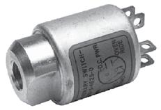 13 Trinary Pressure Switches This switch assembly performs three distinct functions.