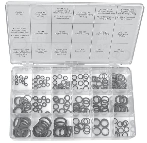 13 O-Ring Kits Universal O-Ring Assortment Kit Table 13-586: O-Ring Assortment Kit Description VH10250 Universal O-Ring Assortment Kit Note: Qty. 10 each per complete kit.