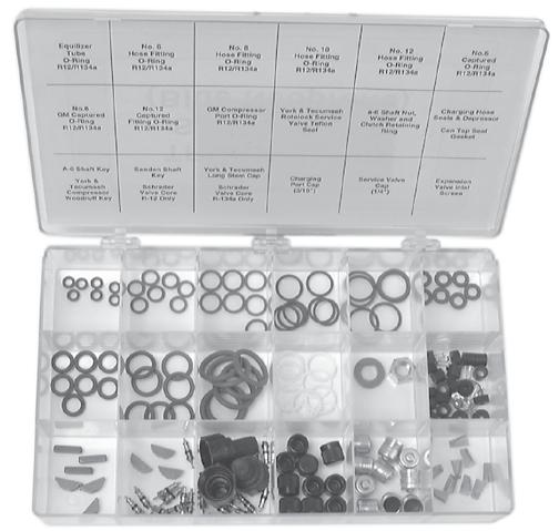 13 O-Ring Kits (Continued) O-Ring & Service Assortment Kit Table 13-588: O-Ring Assortment Kit Description VH10200 1 Note: Individual parts may be ordered by referencing the part number for each item