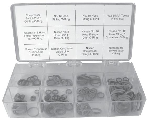 13 O-Ring Kits (Continued) Metric O-Ring Kit Table 13-593: Metric O-Ring Kit AC13200 Metric O-Ring Kit Description Metric O-Ring Kit Contents Table 13-594: Metric O-Ring Kit Contents Kit Contents: