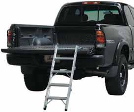The Truck-Pal unit mounts securely to the inside of the truck tailgate with four (4) self-drilling/tapping screws which are designed for maximum holding