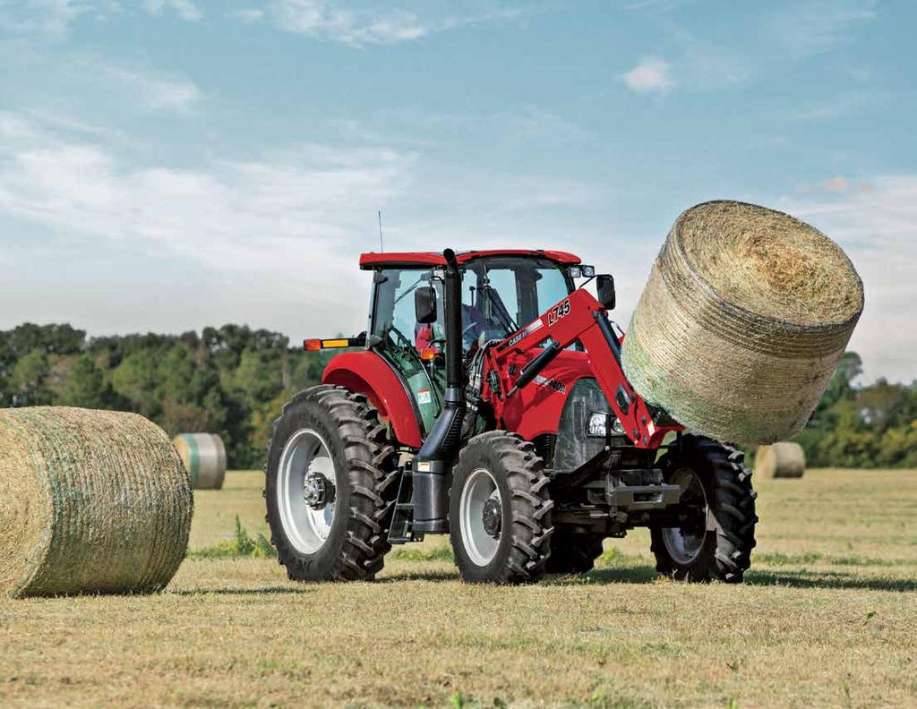 LOADERS & ATTACHMENTS INCREASE YOUR VERSATILITY. Tackle your toughest jobs with Case IH loaders, specifically designed to match Farmall 100A series tractors.
