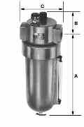 38/60 Knob 602016 10 to 250 / 0.7 to 16 1 5.69/145 T-Handle 2.5 / 11 High-Capacity Line Lubricators 602212 602216 * Pyrex liquid level indicator.
