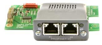 01-3876-10 Ethernet - Profinet IO 1-port Industrial Ethernet option module for Profinet IO (RT) protocol. RJ45 type connector.