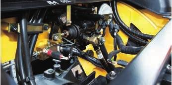 Fully Hydrostatic Power Steering The hydraulic steering system always guarantees smooth and flexible steering, preventing over-run