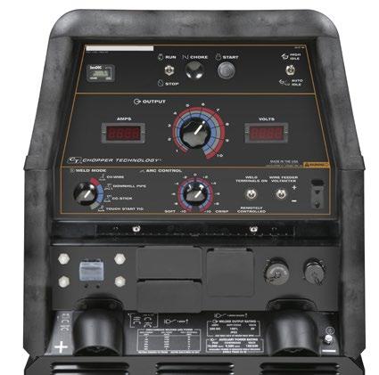 FEATURES Simple Controls - Keep training time to a minimum with the straightforward control panel of the Lincoln Electric Ranger 305 LPG.
