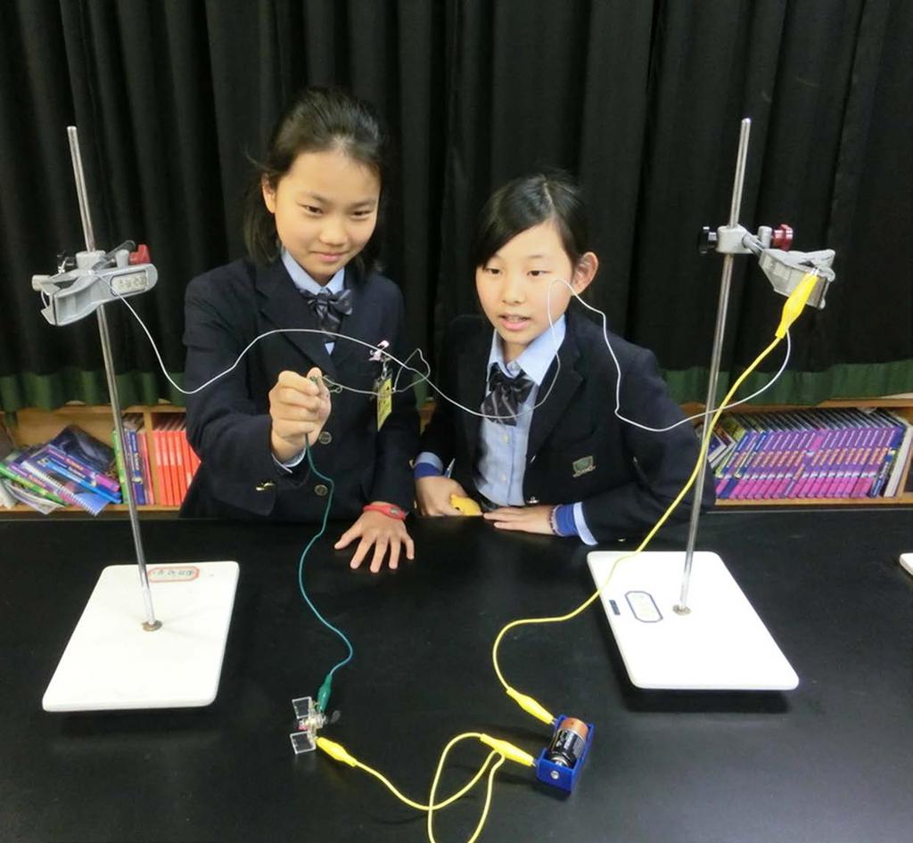 This area deals with simple electric circuits and electromagnets.
