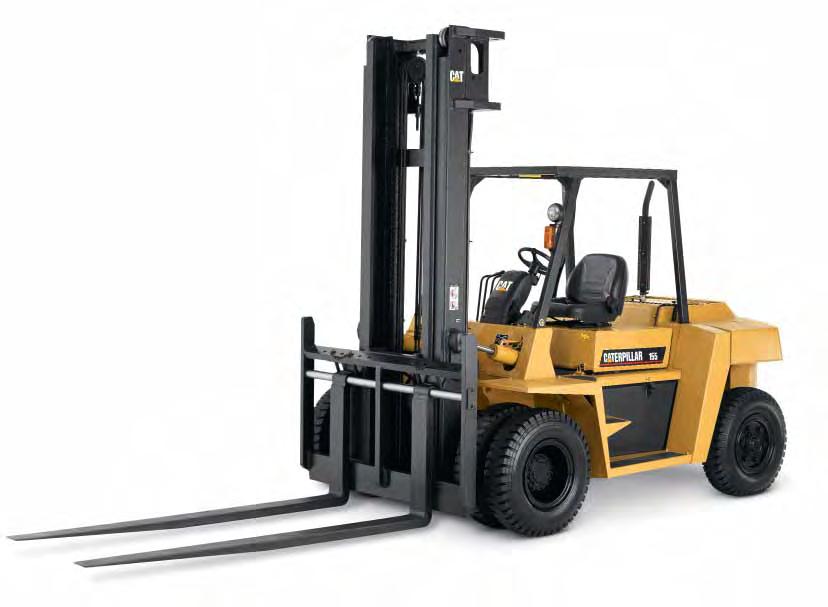 Ask For A Demonstration The advantages of the 15,500 lb capacity diesel pneumatic tire lift truck become obvious with a demonstration.
