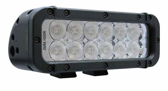 D Bars 12W Xmitter SINGLE BAR LAMP This very compact and versatile Dura Vision 4 x 3W lamp, is regularly used for lighting up stairways, walkways and engine bays on large mining machinery.